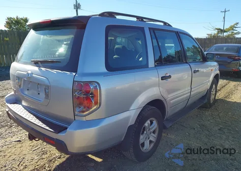 2006 Honda Pilot Lx из США, поврежденный, VIN 5FNYF28136B002930